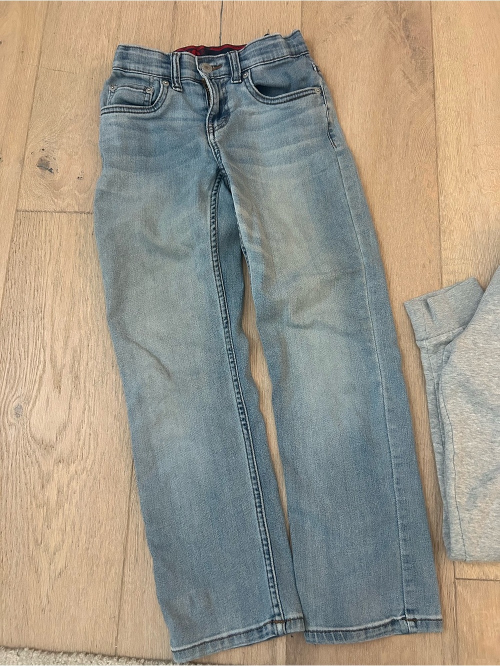 Levi's Light Wash Jeans + Adidas Sweatpants Duo - Picture 4 of 10